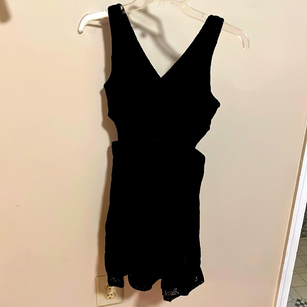 Black lace dress size XS